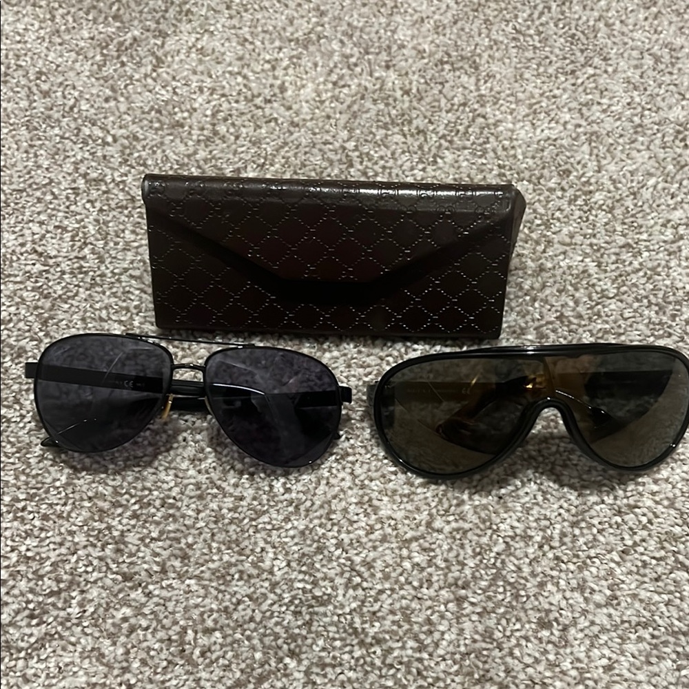Gucci sunglasses set